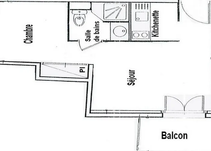 Appartement Bagnères-de-luchon, 1 Pièce, 4 Personnes - Fr-1-313-193 Bagnères-de-Luchon